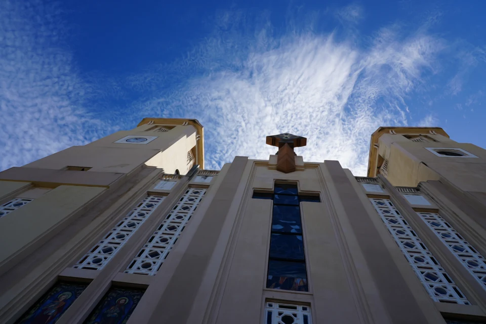 Towers into Blue